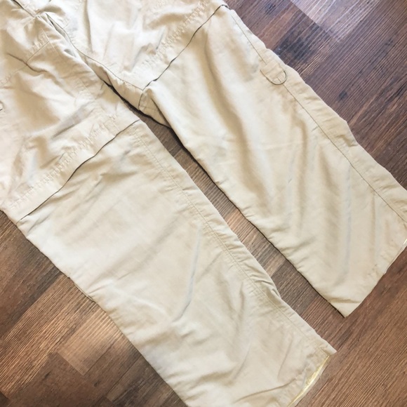 4/$25 The North-face hiking fishing zip off pants Size 14 Ladies - Picture 3 of 15